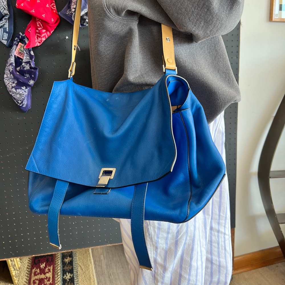 Proenza Schouler Blue Shoulder Bag